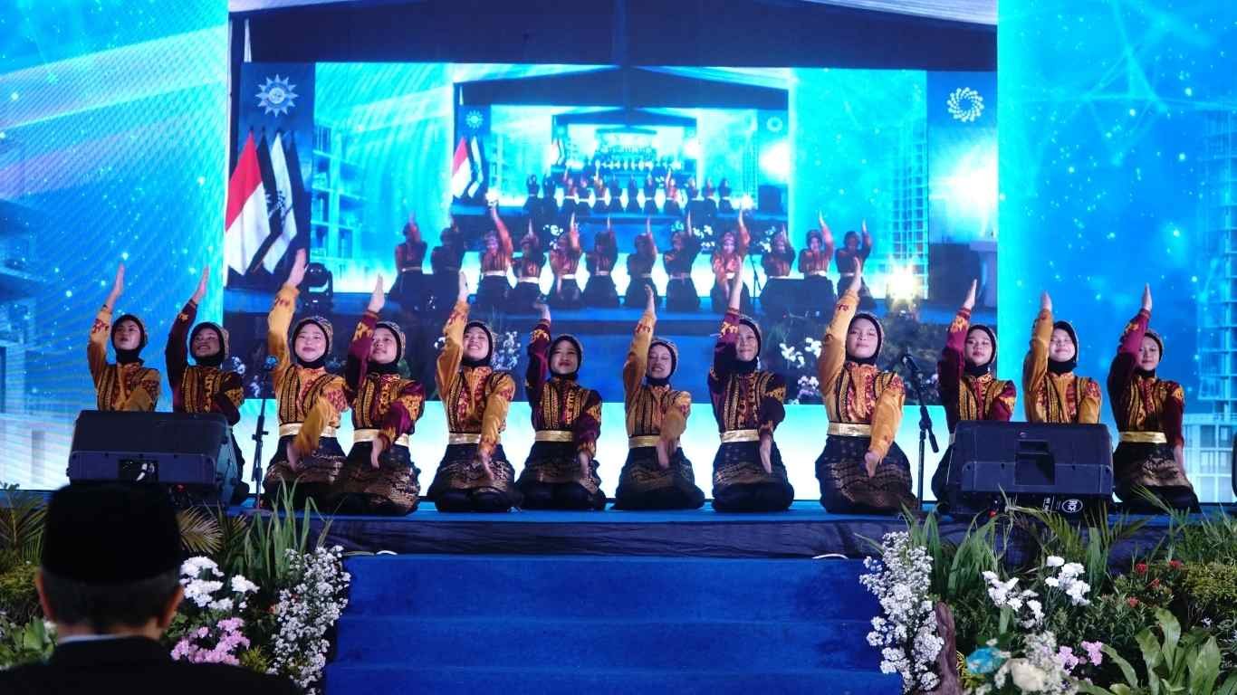 Contoh panggung konser dengan LED